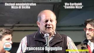 preview picture of video 'Nizza di Sicilia. Francesco Briguglio. Lista Cambia Nizza Via Garibaldi. 29 aprile 2012'