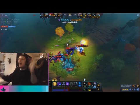 Nikobaby's about to teamwipe enemy BUT then there's Marci 😂