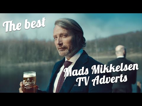 The Best Mads Mikkelsen TV Adverts Compilation | Carlsberg, Jack Jones, and More Iconic Ads