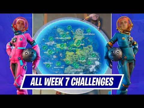 All Week 7 Challenges Guide in Fortnite Chapter 2 Season 3