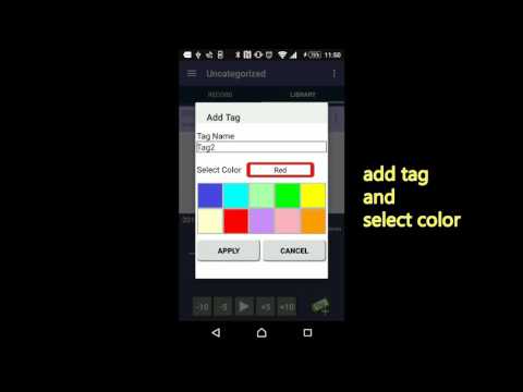 tag VoiceMemo - timer,2x speed Video