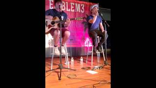 Obsessed - Emblem3 - Fireside Story Sessions 6/24/14