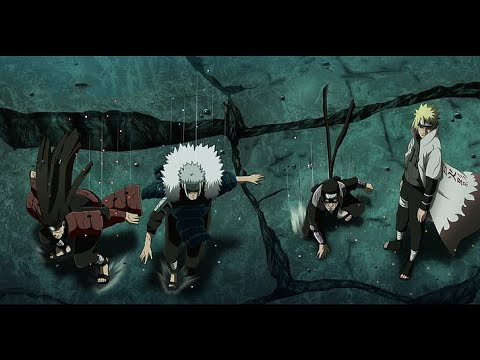 L' arrivo dei primi quattro Hokage alla Quarta Guerra Ninja [ITA] #animemoments