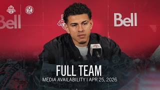 POSTGAME SOUND | Toronto FC Full Media Availability - April 25, 2026