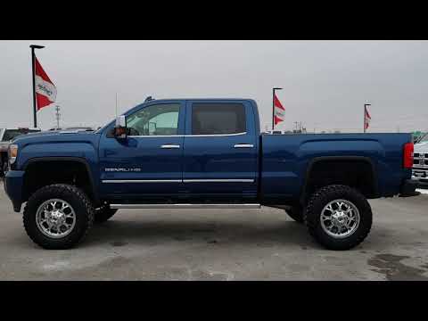 2017 GMC SIERRA 2500 CREW STONE BLUE DIESEL WALKAROUND SOLD! 9800