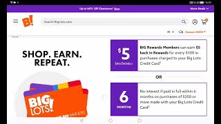 Comenity Big Lots Credit Card Login ⏬👇