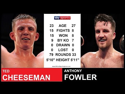 TED CHEESEMAN vs ANTHONY FOWLER - THE NEXT BIG BRITISH RIVALRY!!
