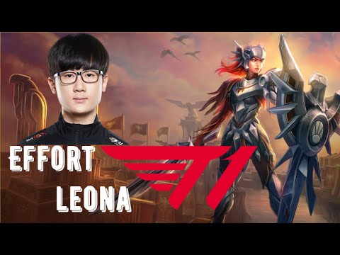 T1 Effort picks Leona vs Yummi - Support Matchup