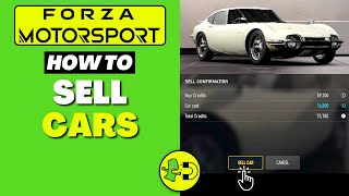 Forza Motorsport How to Sell Cars