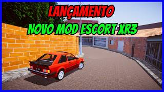 ????Gameplay Novo Mod de Carro Escort XR3 | Proton Bus Simulator | PBSC | Mapa Subindo o Morro