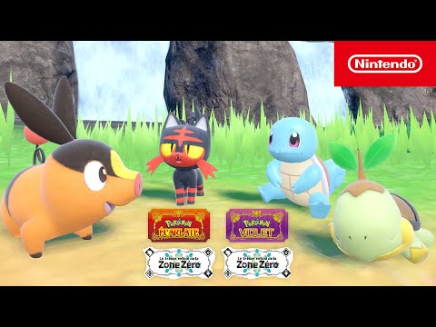 Pokémon Écarlate et Violet : Le Masque Turquoise - Tous les Pokémon de départ sont là (Nintendo Switch)