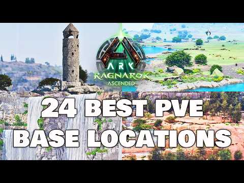 The Best PVE Base Locations for Ragnarok - Ark Survival Ascended.
