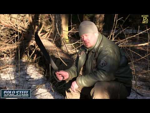 COLD STEEL LATIN MACHETE D-GUARD. Абордажная мачете.