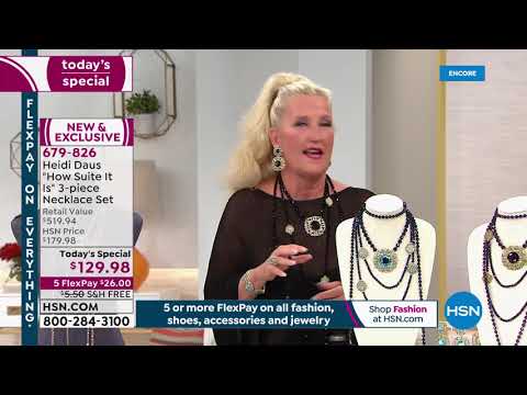 HSN | Heidi Daus Jewelry Designs 09.23.2019 - 02 AM