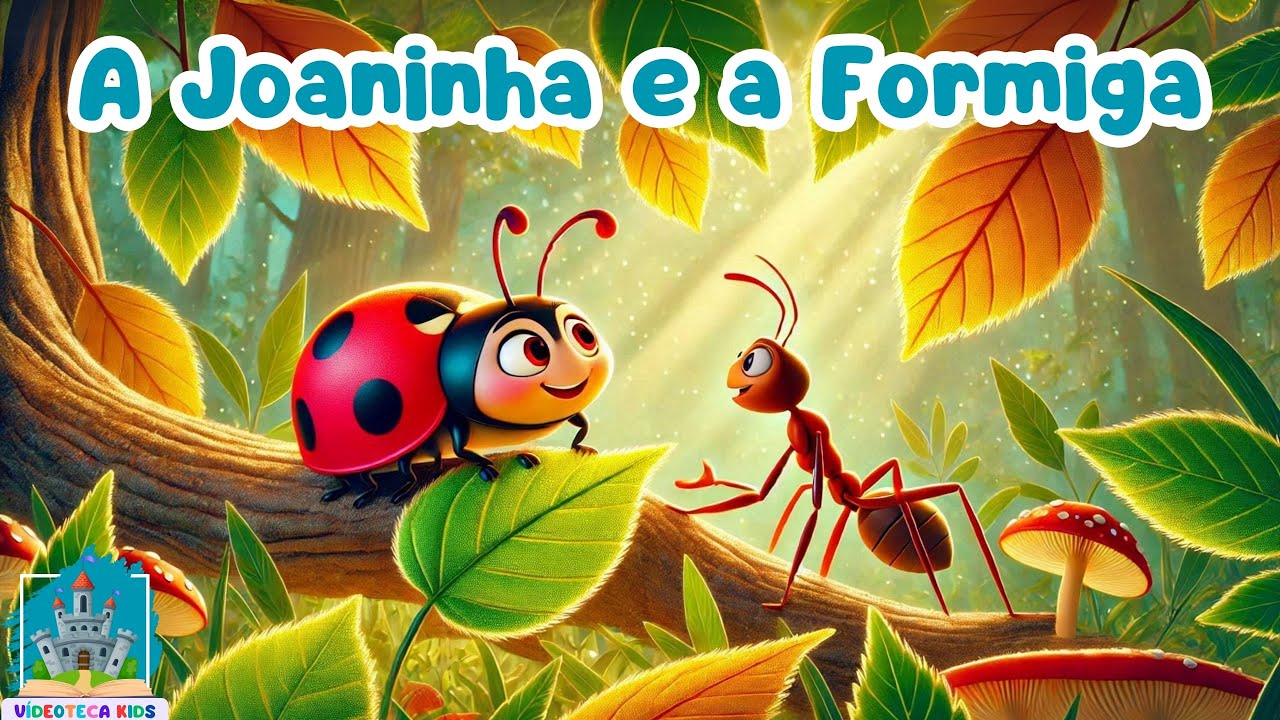 A JOANINHA E A FORMIGA- História Infantil |#historiainfantilparadormir #historiainfantil #historinha