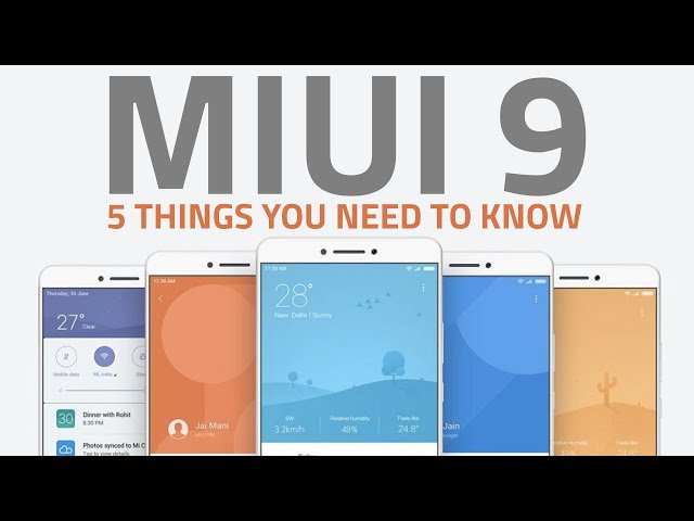 MIUI 9 SCARICA
