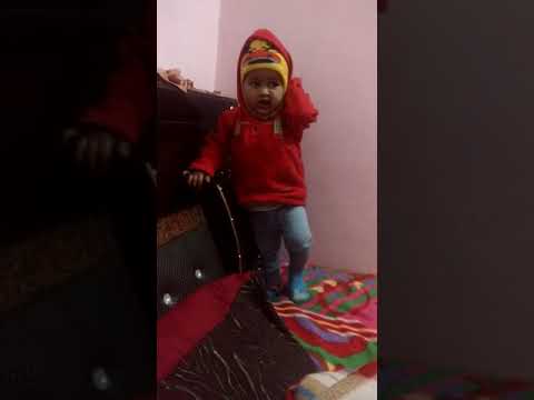 Pajju cute practice of talking on phone in Bachpan