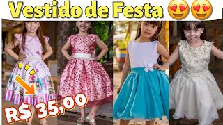 VESTIDOS DE FESTA INFANTIL - a partir de R$ 35,00