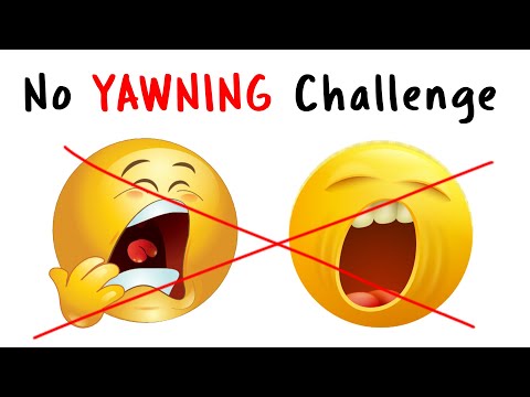 Don't Yawn while watching this video (Impossible!)
