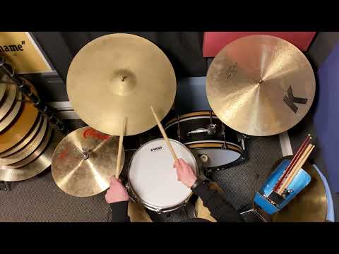 1980s Sabian 22" HH Sound Control Ride Cymbal 2000g