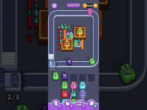 Pixel Flow Level 741 Walkthrough