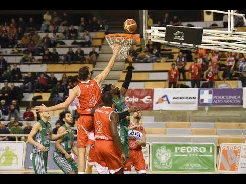 Jubril Adekoya Highlights Levitec Huesca (LEB Gold) 17/18