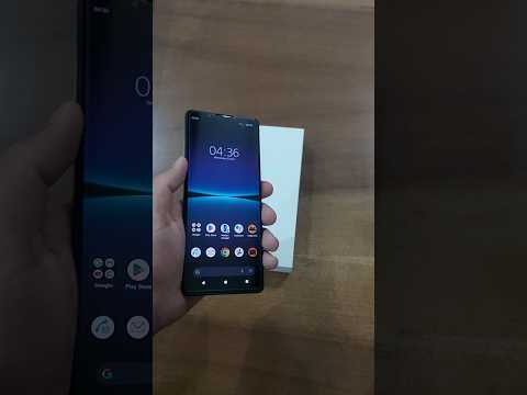 SONY XPERIA IV SCROLLING TEST