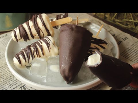 Choco Bar Ice Cream Recipe 💕 By Chef Hafsa