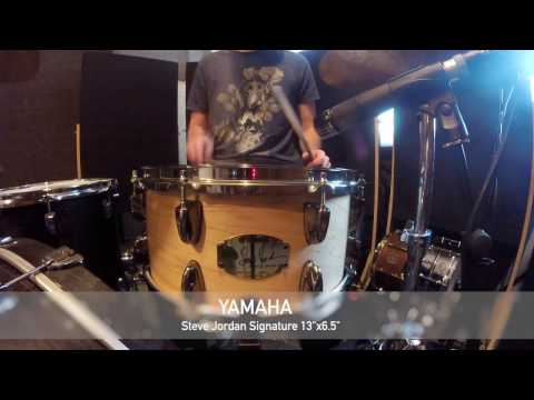 Yamaha Steve Jordan Signature 13x6.5" Maple Snare (Discontinued, Rare) MSD1365SJ image 9