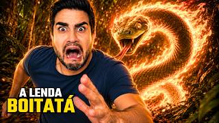 Lenda do Folclore Brasileiro: A Cobra de Fogo Que Persegue na Floresta (BOITATÁ)