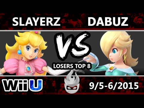 Paragon LA 2015 - SlayerZ (Peach) Vs. Dabuz (Rosalina) - Losers Top 8 - Smash Wii U