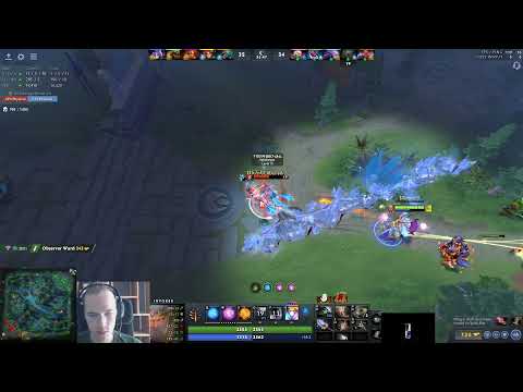 Topson shows Windranger why his Invoker won TI