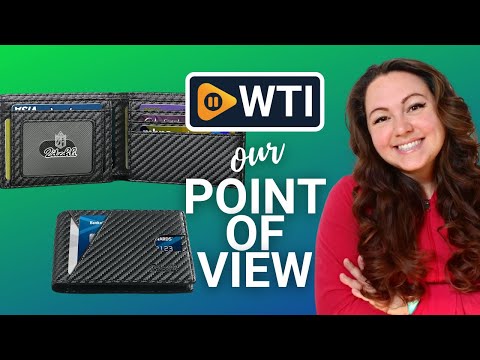 Zitahli Men's Wallets Slim Rfid Leather Bifold With Gift Box carbon black - WTI product video review