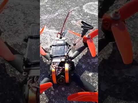 Eric : premiers vol du Tyro99 de Eachine avec le systeme video HD connex prosight