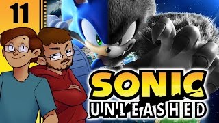 Let's Play Sonic Unleashed Part 11 - Pay Attention to Quality Gap Between These Two Levels