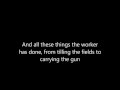 Dropkick Murphys - Worker's Song [Lyrics]