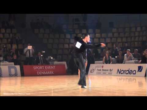 Aarhus 2012 - World Under 21 Latin - solo Samba - Jakub Lipowski & Camilla Melania Christensen