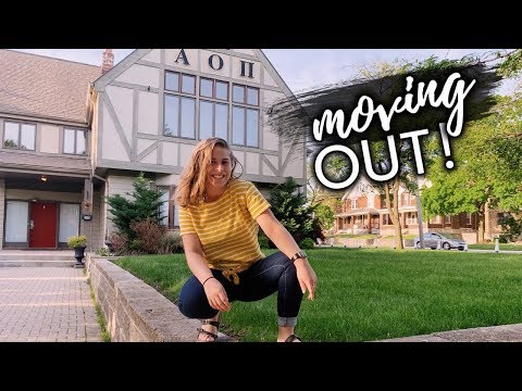 Moving Out of My Sorority House 🚚📦 | The Ohio State University Video