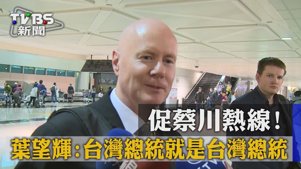 蔡川熱線推手 葉望輝抵台:陸別過分反應