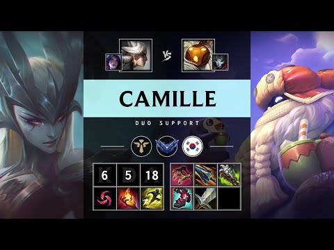 Camille Support vs Bard - KR Diamond Patch 25.19