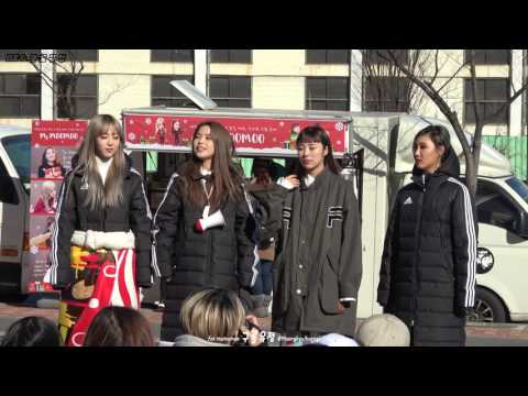 [4K/직캠] 161210 음악중심  '미니팬미팅' 마마무(MAMAMOO) by.뭉별바라기