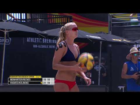 AVP MBO 2022 | Hughes/Kolinske vs. Mewhirter/Reeves | Stadium Court | Gold Series