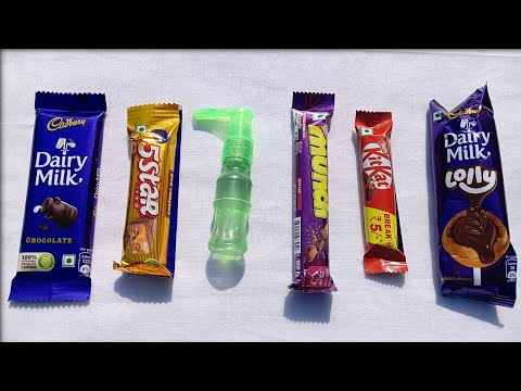 Spray Candy 😍🤤 Dairy Milk Lollipop & Nestle Chocolate Wala Video | yummy lollipop candy wala