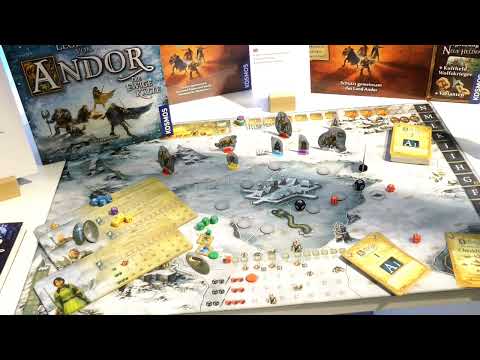 Die Legenden von Andor - Die ewige Kälte (Kosmos) / Nürnberger Spielwarenmesse 2023