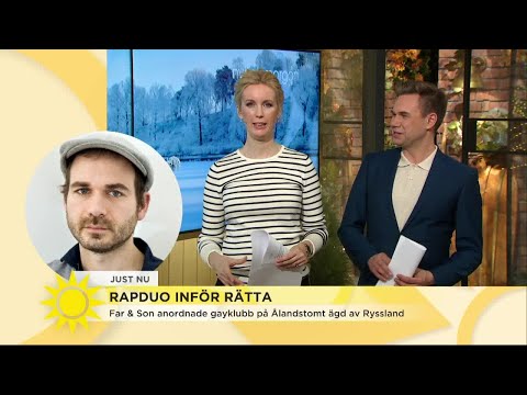 Rapduo ställs inför rätta efter gayfest: "Det är såna smällar man får ta" - Nyhetsmorgon (