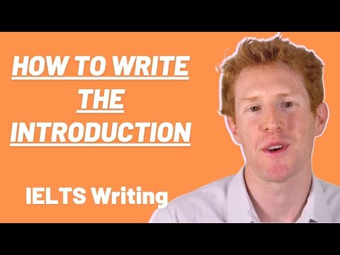 How to write the introduction | IELTS Writing
