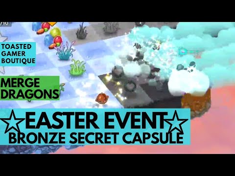 Merge Dragons Easter Event Mystic Cloud Key • Bronze Secret Capsule ☆☆☆
