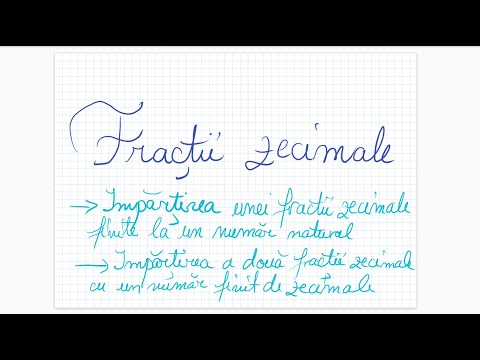 Decimal fractions (5) - Dividing decimal fractions