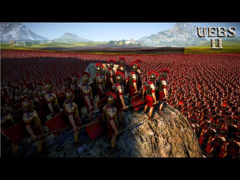 200,000 ROMAN GENERALS vs 1,000,000 MONGOL GENERALS | Ultimate Epic Battle Simulator 2 | UEBS 2