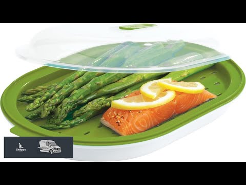 GoodCook Everyday Microwave Steamer Vegetable & Fish Cooker Microwave Cookware Preserves